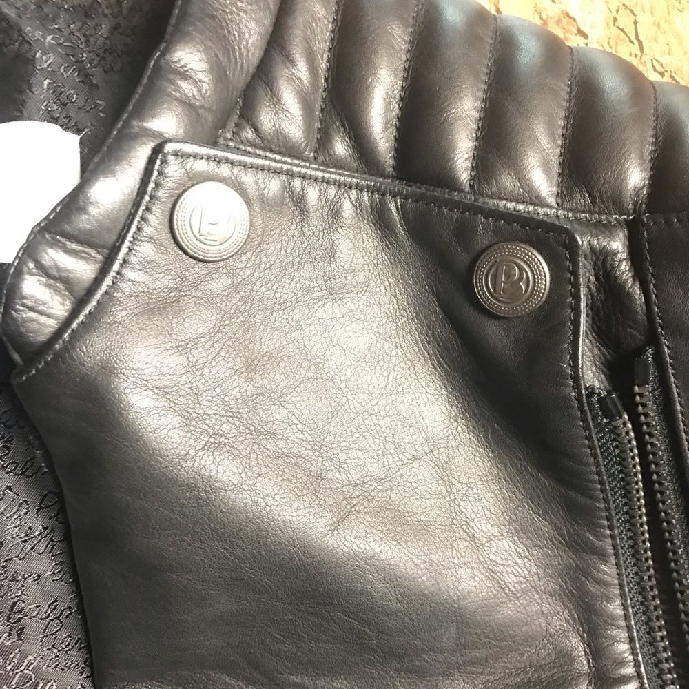 Pierre Balmain leather jacket - Picture 3 of 4